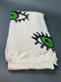 Evil Eye Printed Peshtemal Towel